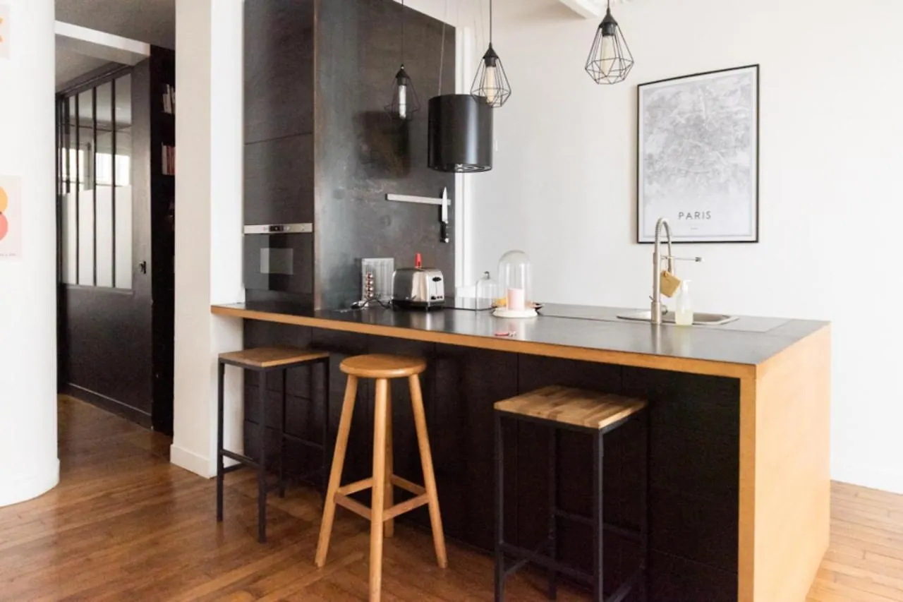 Bright apt with wifi near Sacré Coeur 0*, París